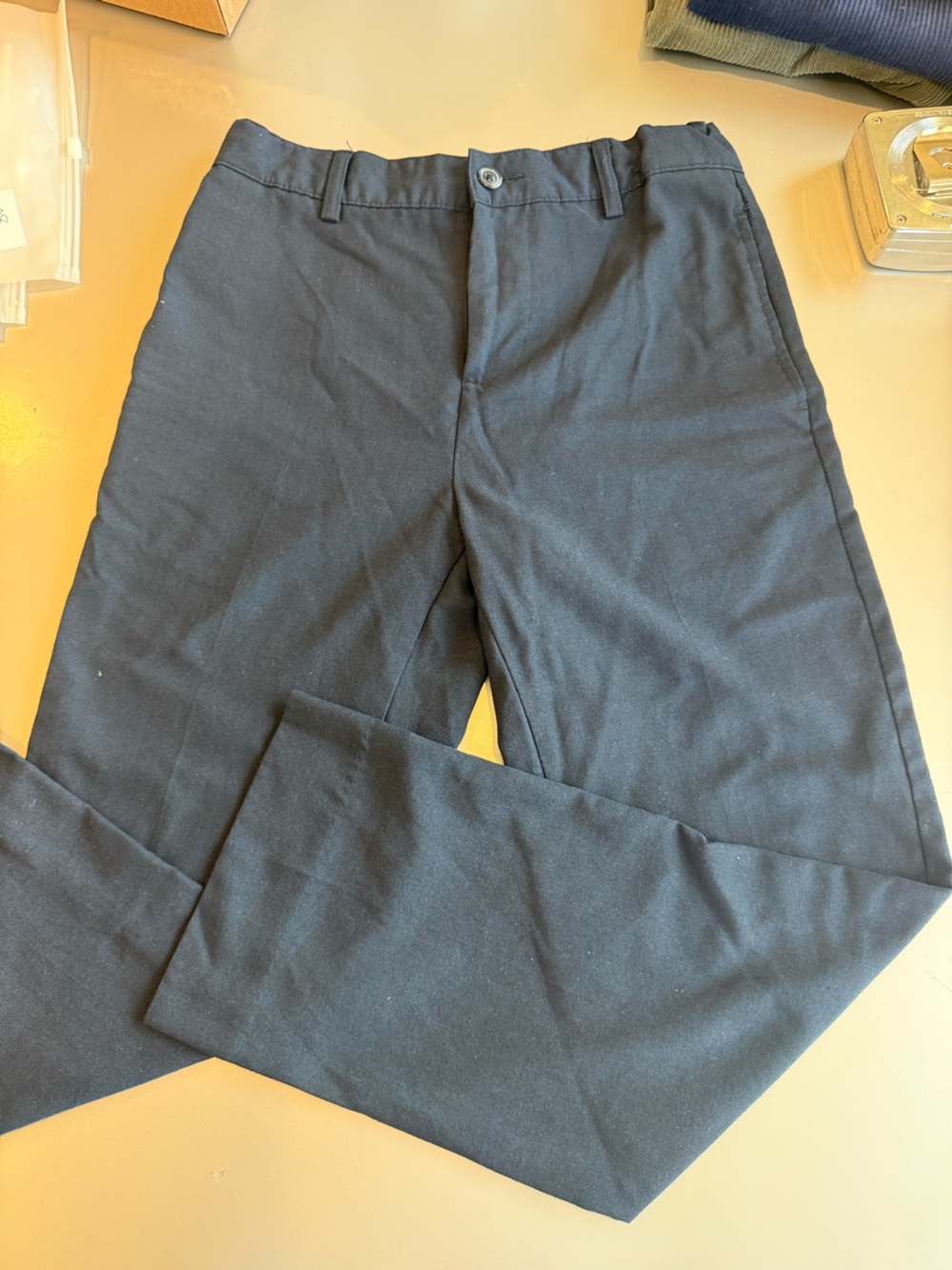 Cat & Jack Black Men's Dress Pants